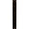 Ekena Millwork Versailles Wrought Iron Bracket, (Triple center brace), Antiqued Brass 2"W x 12"D x 15"H BKTM02X12X15TVEABS - alternate 6